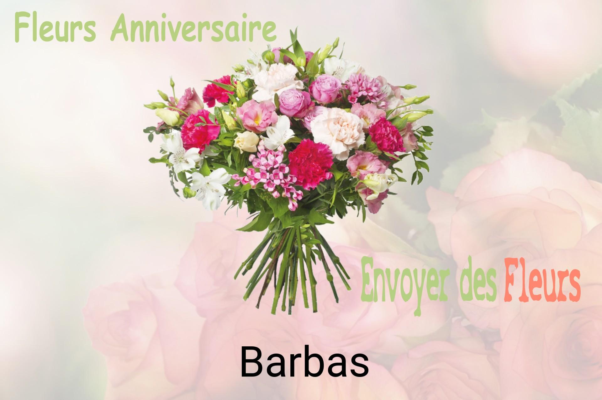 Bouquet de fleurs d’anniversaire livré à Barbas