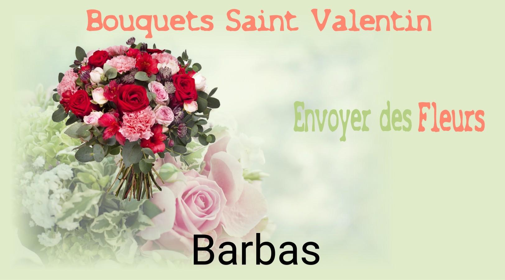 Roses de Saint-Valentin livrées à Barbas